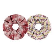 USC Trojans League Cardinal and White SC Interlock Tie Dye Spirit Scrunchie Gift Pack
